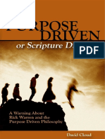 Purpose Driven or Scripture Driven