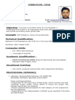 Curriculum - Vitae: Contact Info