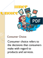 Consumer Choice