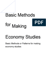 6 - Basic Methods For Making Economy Studies