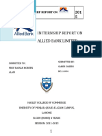 Internship Report ABL 