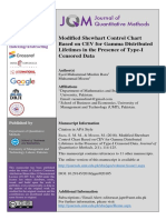 5-Abstract-Modified Shewhart Control Chart Based On CEV