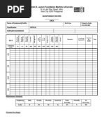 Maintenance Record (It Equipment)