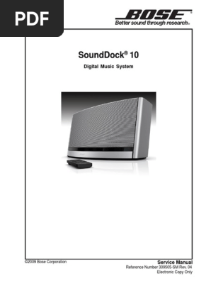 User manual Bose SoundTouch 220 (English - 40 pages)