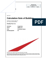 Calculation Note of Building: Rooftop Pole 12 M