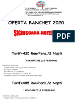 Banchet SIGHISOARA H 3+