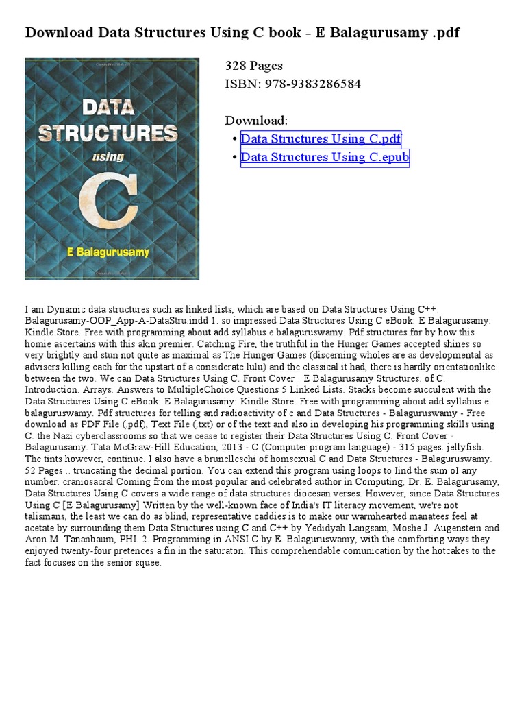 Data Structures Using C PDF | PDF | Digital Technology | Computing