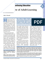 An Overview of Adult Learning Process PDF