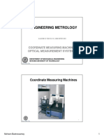 Engineering Metrology: Coordinate Measuring Machines