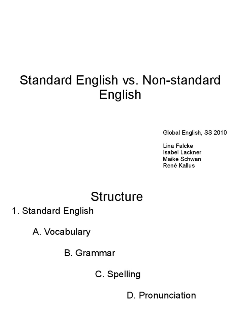 StE Vs NonStE PDF | PDF | Sidewalk | English Language
