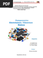 Tabla de Componentes Electrónicos | PDF | Cobre | Corriente eléctrica