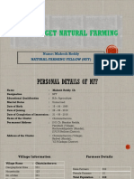 BUDGET NATURAL FARMING DOCUMENT SUMMARY