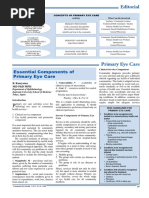 Essential Components of Primary Eye Care: Editorial