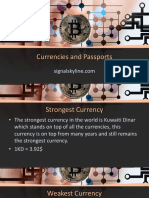 Currencies and Passports