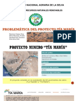 Problematica del proyecto minero Tía María en la región Arequipa