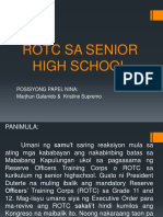 Rotc Sa Senior High School