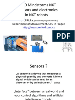 LEGO Mindstorms NXT - Sensors and Electronics in NXT Robots: Pavel Ripka, Department of Measurement, CTU in Prague