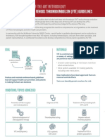 Behind New Venous Thromboembolism (Vte) Guidelines: The State-Of-The-Art Methodology