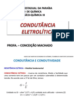 Condutância e Condutividade Elétrica