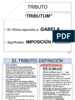 Definición y clasificación del tributo