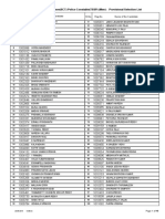 24 TSSP Selection List PDF