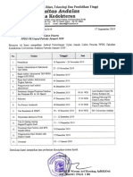 Jadwal Pendaftaran Jan 2020