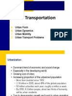 Urban Transportation: A. B. C. D
