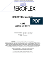 Operation Manual: Arinc 429 TX/RX