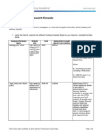 10.2.4.8 Worksheet - Research Firewalls