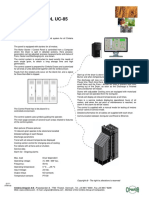Dryer Control Uc-85: Data Sheet 85