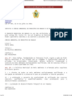 Lei Municipal Ordinária #605 - 2001 de Manaus