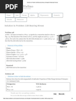 Bearing Stress Sample Problem 4