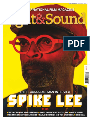 Sight and Sound 09 - September 2018 | PDF