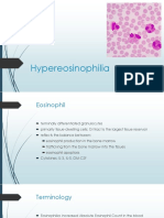 Hypereosinophilia: DR Satya Prakash