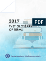 2017 TVET Glossary of Terms