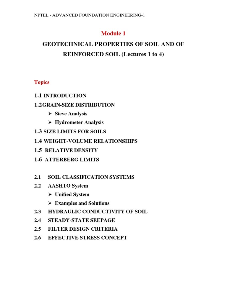Soil Mechanics and Foundation Design Theory | PDF | Soil Mechanics ...