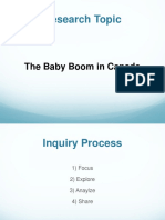 Research Topic: The Baby Boom in Canada