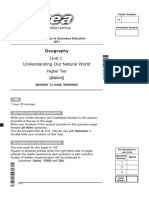 GCSE GEOG Past Papers Mark Schemes Standard MayJune Series 2011 10446 PDF