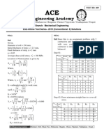 Engineering Academy: Branch: Mechanical Engineering ESE-Offline Test Series - 2015 (Conventional-9) Solutions