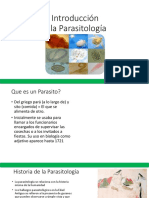 Clase Generalidades Parasitologia