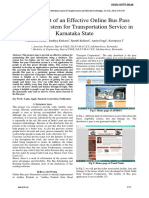 Development of An Effective Online Bus Pass Generation System For Transportation Service in Karnataka State