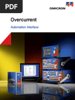 Overcurrent Automation Interface