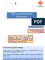 Teoría Del Desarrollo Económico: Econ. Juan Carlos Rojas Cubas