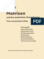 Dr.-Ing. Rudolf Zurmühl (Auth.) - Matrizen Und Ihre Technischen Anwendungen-Springer Berlin Heidelberg (1964)