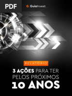 eBook 3 Acoes Para Ter Pelos Proximos 10 Anos