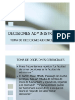 Toma de Decisiones