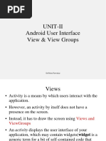 Unit-Ii - Views and Layout PDF