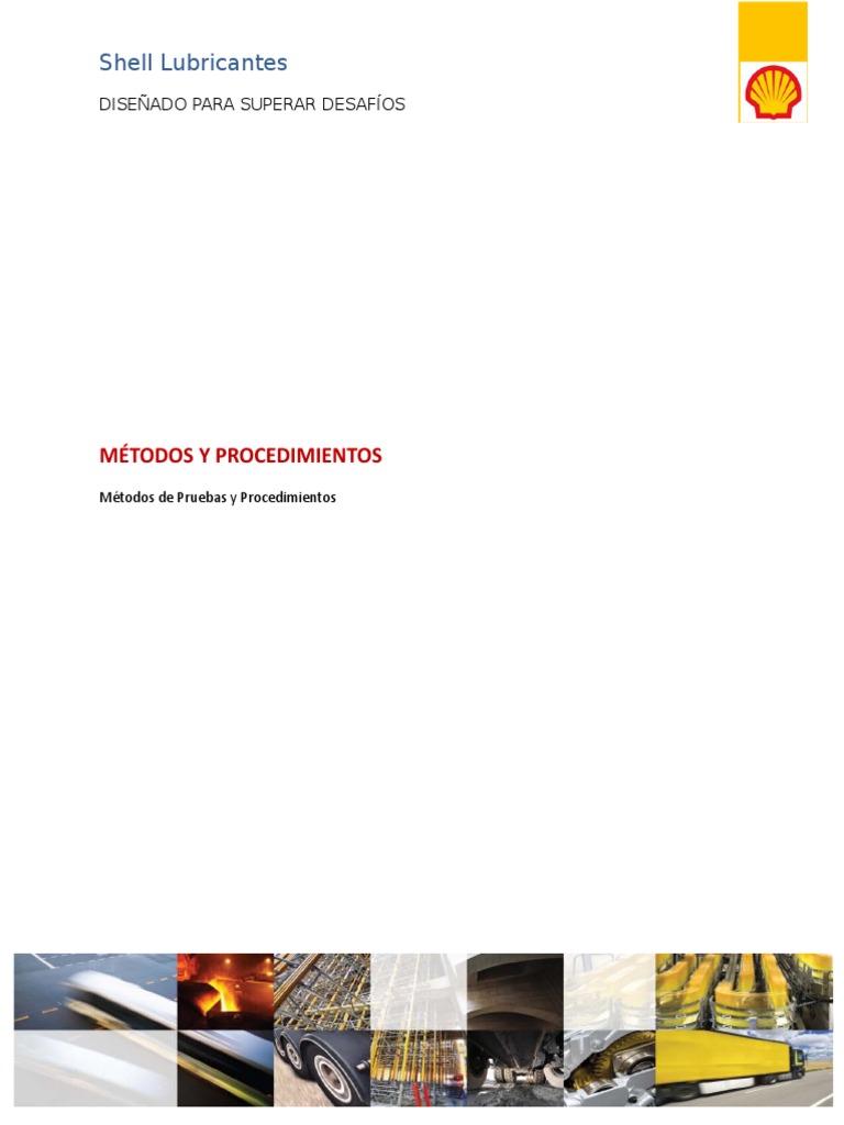 04 +Métodos+y+Procedimientos+-+Español | PDF | Lubricante | Petróleo
