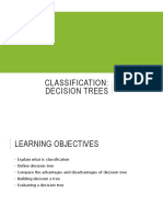 Classification: Decision Trees: Business Analytics Lecture 7/8