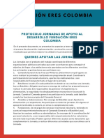 Protocolo Jornadas de Apoyo Al Desarrollo